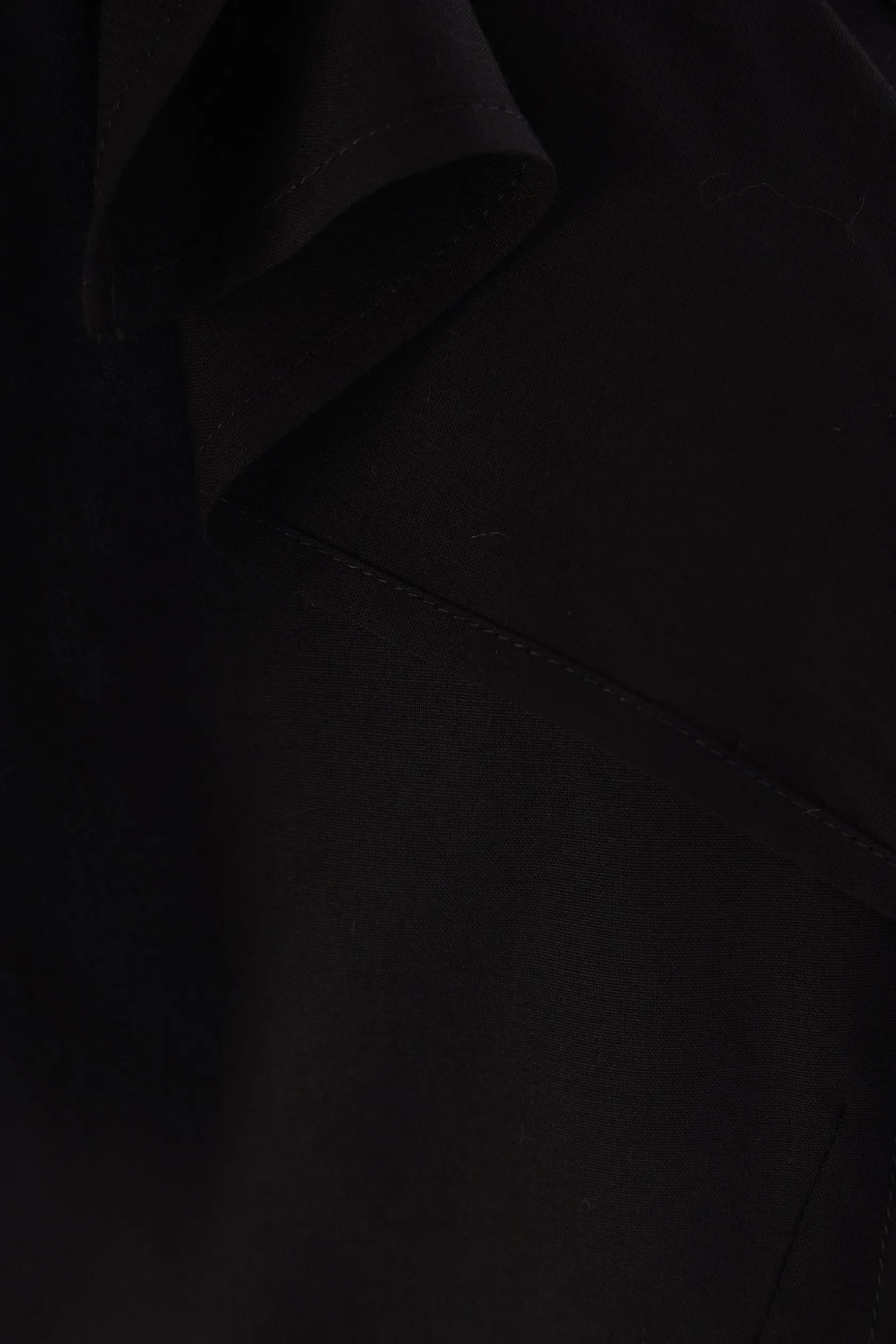 Abiti>Y'S abito asimmetrico in rayon Nero