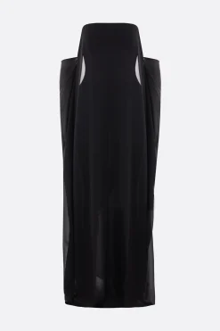Abiti>CHRISTOPHER ESBER abito bustier in seta Nero