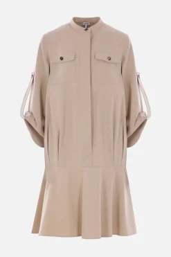 Abiti>LOEWE abito chemisier in twill Neutro
