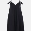 Abiti>LOEWE abito Flamenco in viscosa stretch Nero