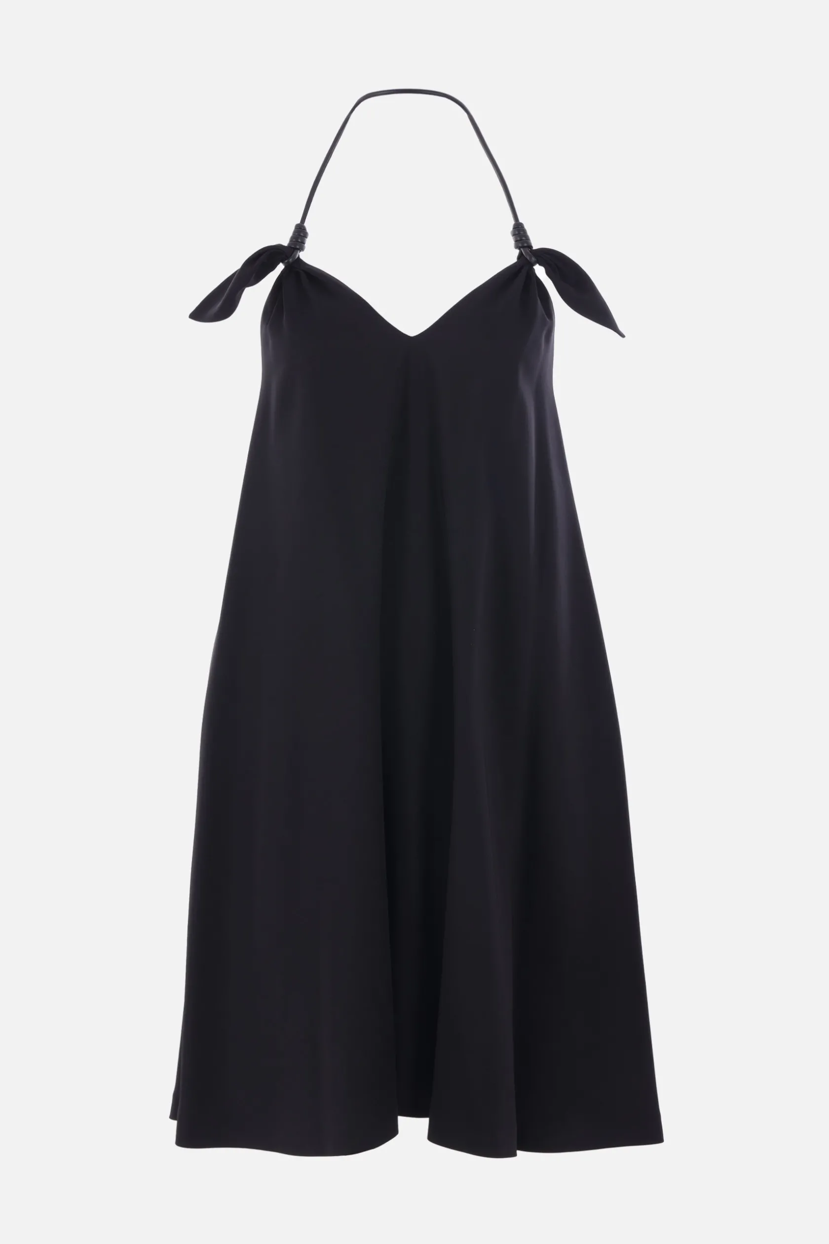 Abiti>LOEWE abito Flamenco in viscosa stretch Nero