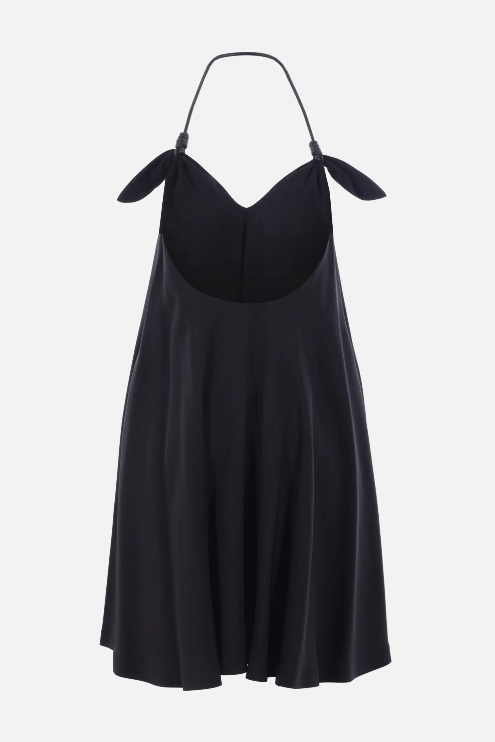 Abiti>LOEWE abito Flamenco in viscosa stretch Nero