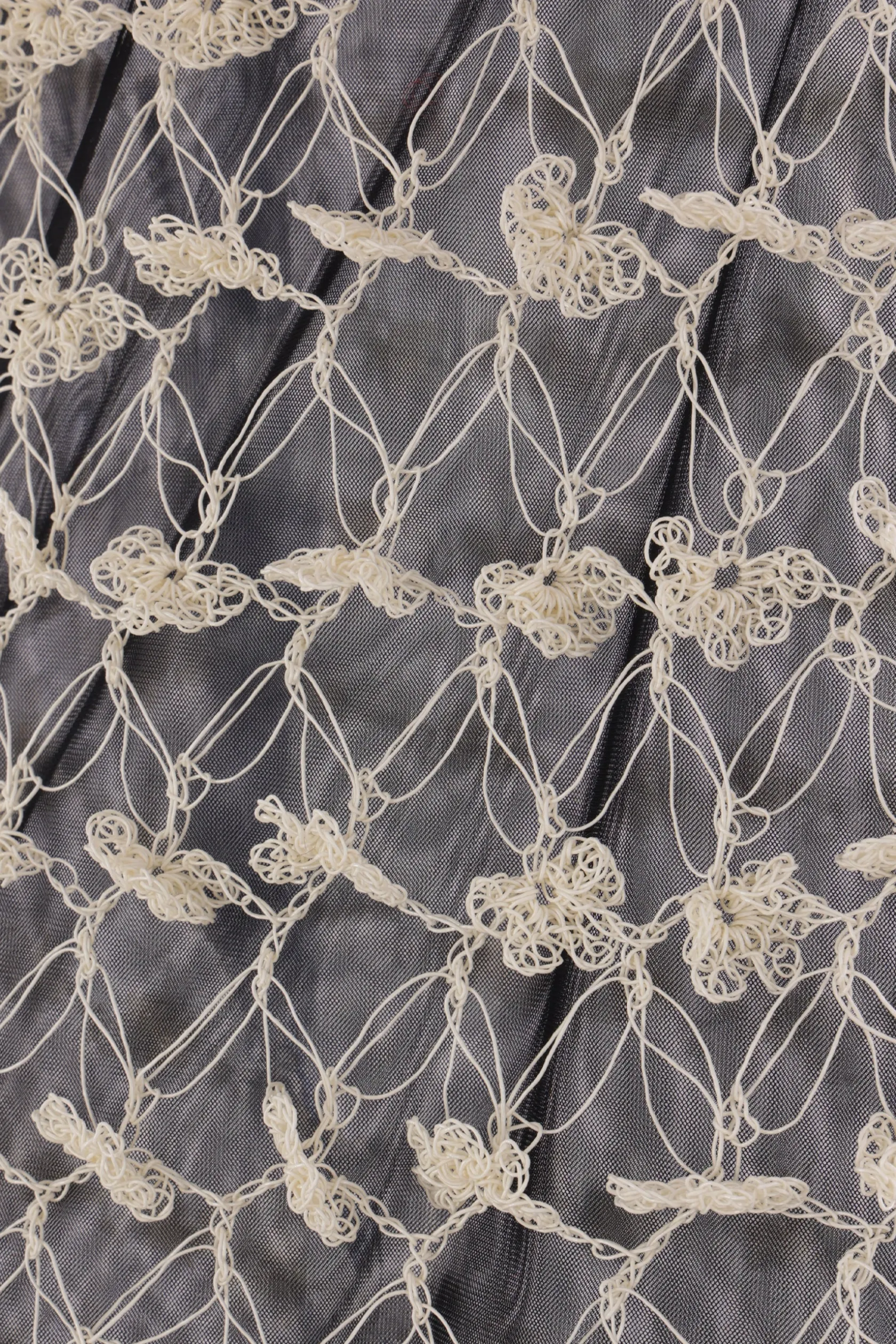 Abiti>PAULINE DUJANCOURT abito in crochet e rete Bianco