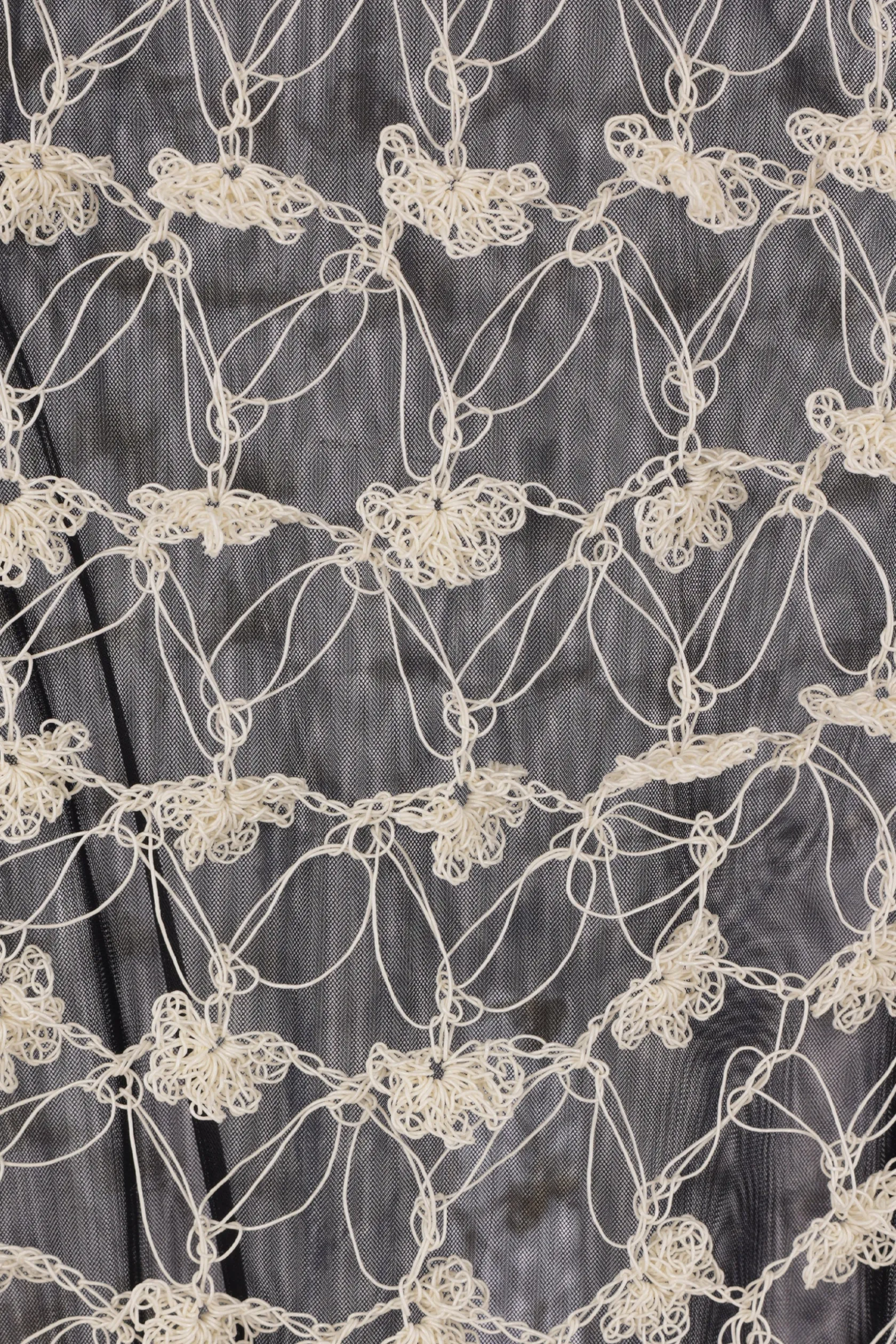 Abiti>PAULINE DUJANCOURT abito in crochet e rete Bianco