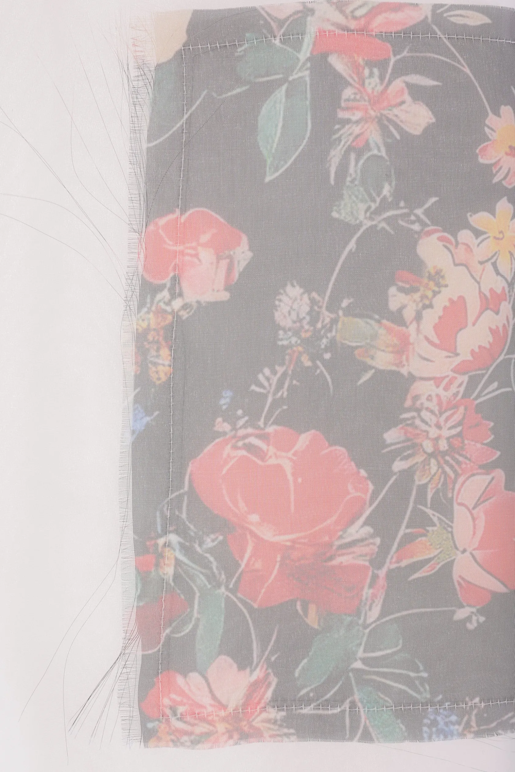 Abiti>ZOMER abito smanicato Bosch in organza Bianco