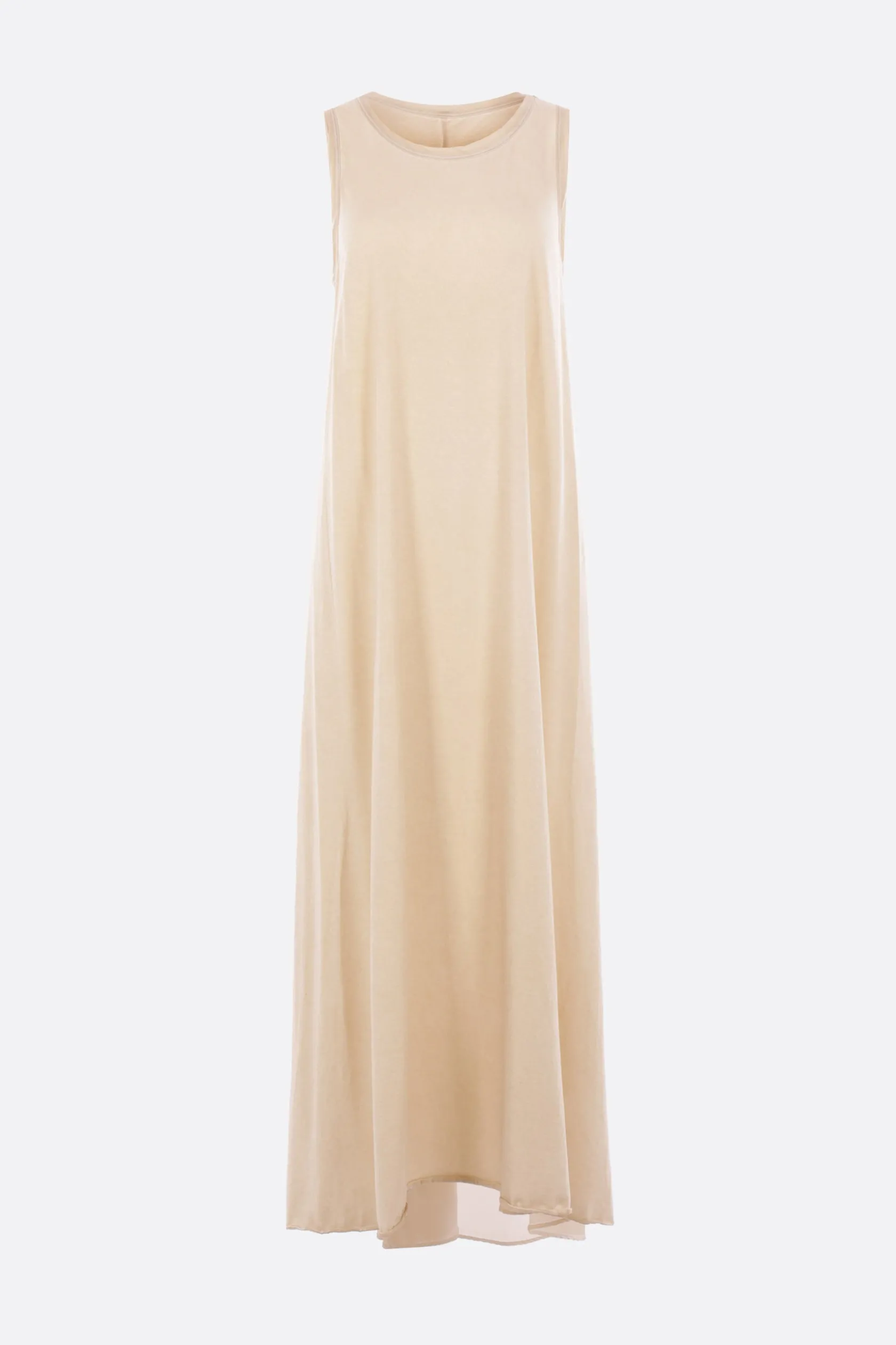 Abiti>UMA WANG abito smanicato Data in jersey e crepe de chine Marrone