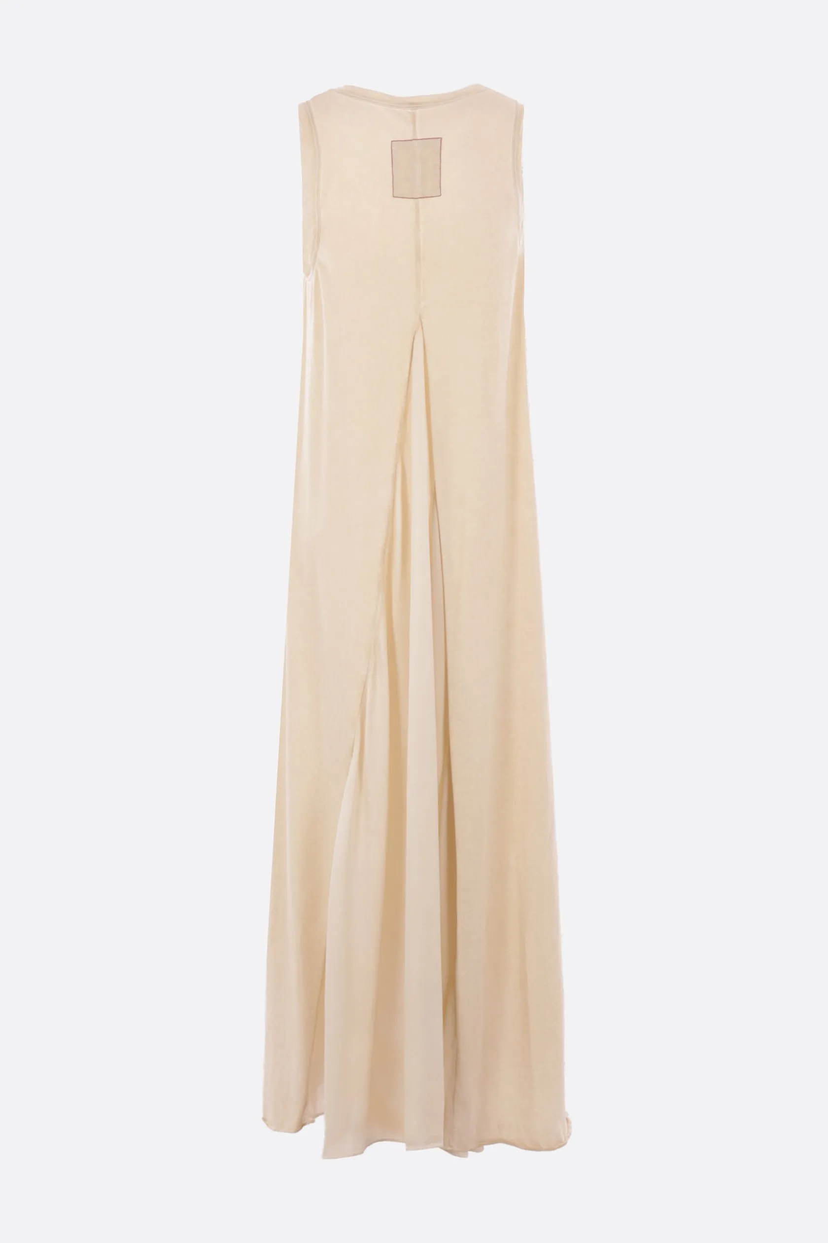 Abiti>UMA WANG abito smanicato Data in jersey e crepe de chine Marrone
