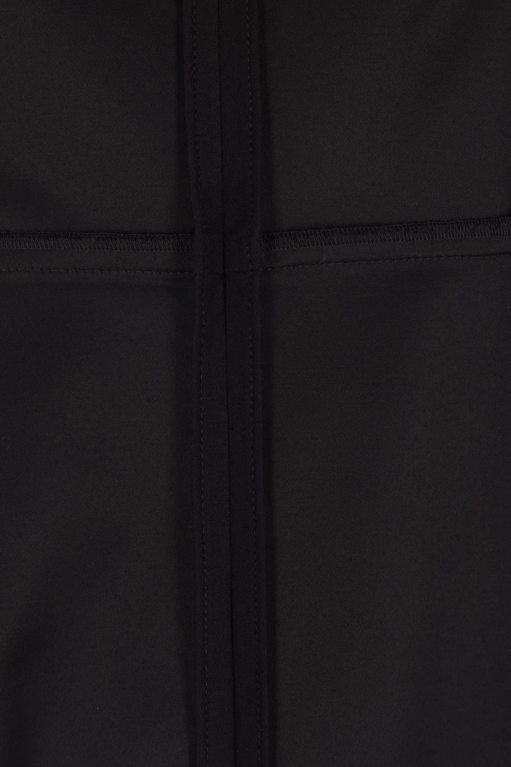 Abiti>MM6 abito smanicato in crêpe envers satin Nero
