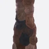 Abiti>HODAKOVA abito smanicato Lining Hat in misto viscosa Marrone