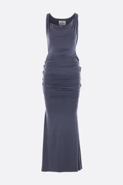 Abiti>VIVIENNE WESTWOOD abito smanicato Liz in jersey stretch Blu