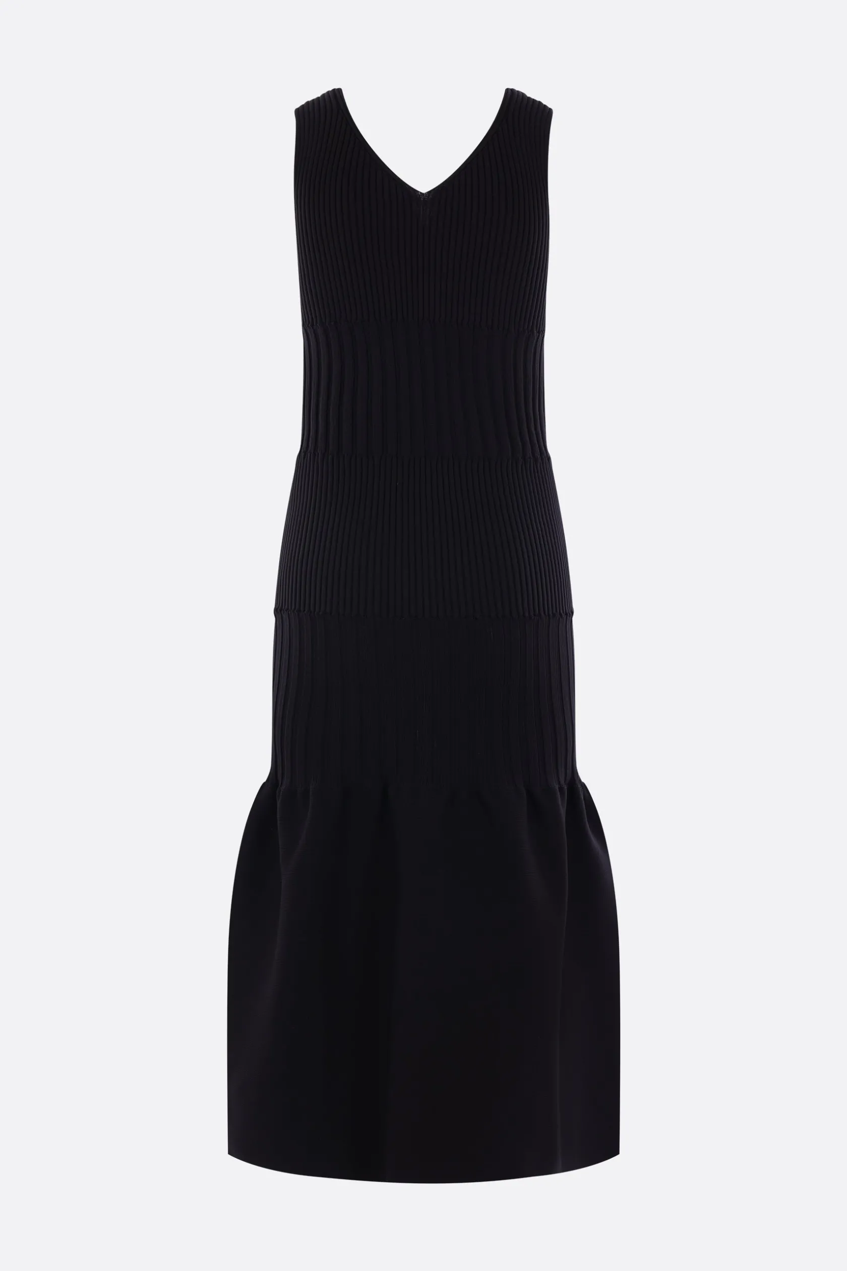 Abiti>CFCL abito smanicato Mermaid in maglia a coste Nero