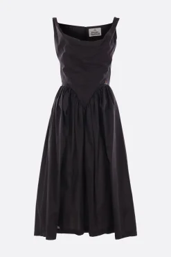 Abiti>VIVIENNE WESTWOOD abito smanicato Sunday in mussola Nero