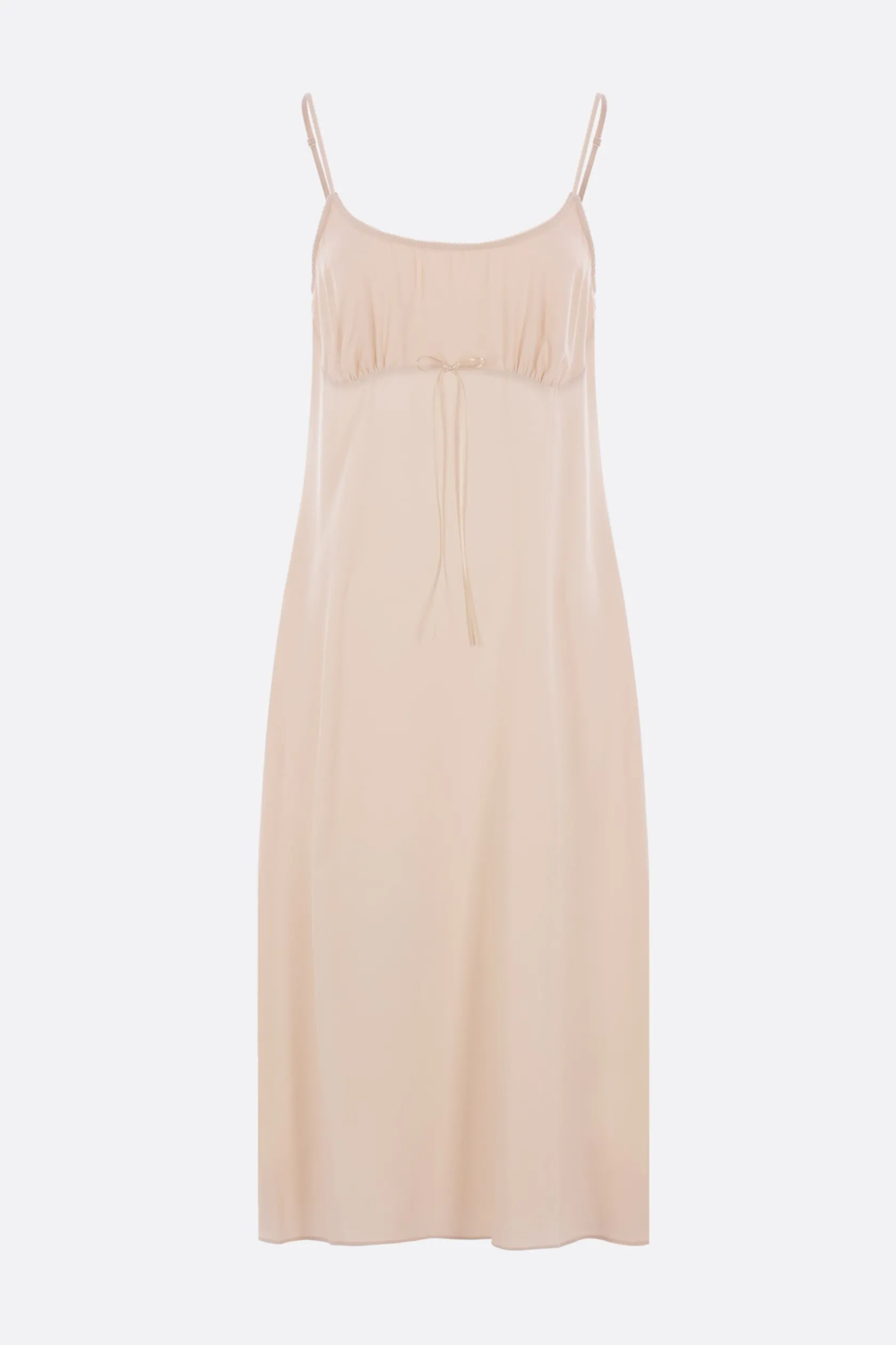 Abiti>SIMONE ROCHA abito sottoveste in crepe de chine Neutro
