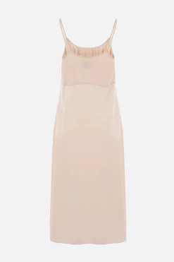 Abiti>SIMONE ROCHA abito sottoveste in crepe de chine Neutro