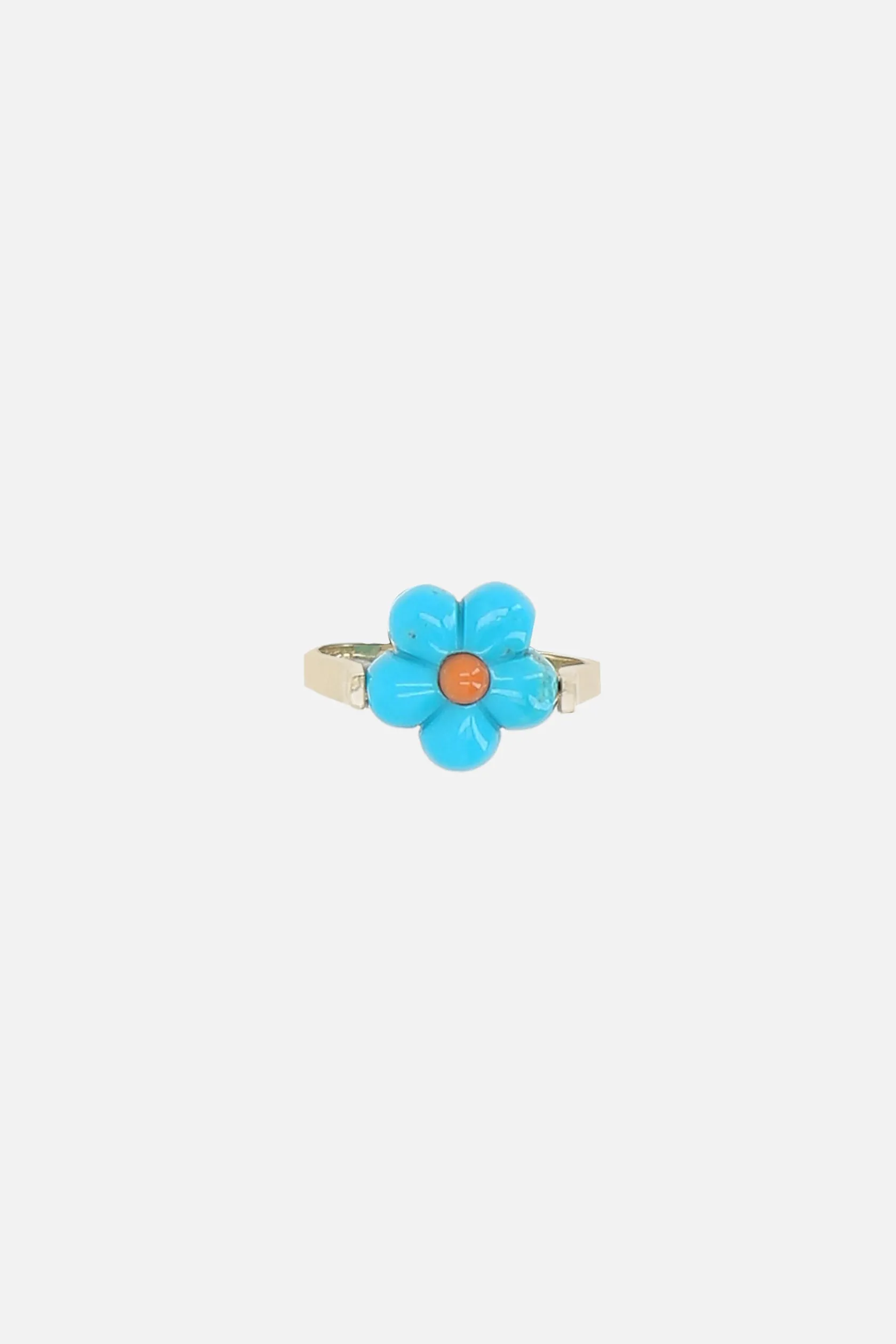 Gioielli>ALIITA anello Daisy Turquoise in giallo Oro