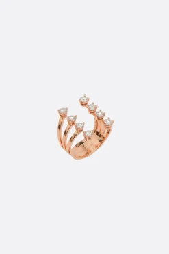 Gioielli>DELFINA DELETTREZ anello Dots Rosa