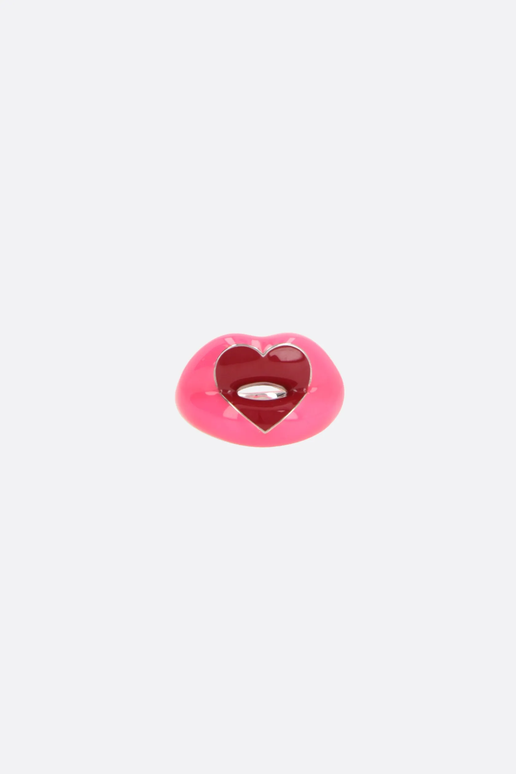 Gioielli>HOTLIPS BY SOLANGE anello Hotlips in argento smaltato Multicolor