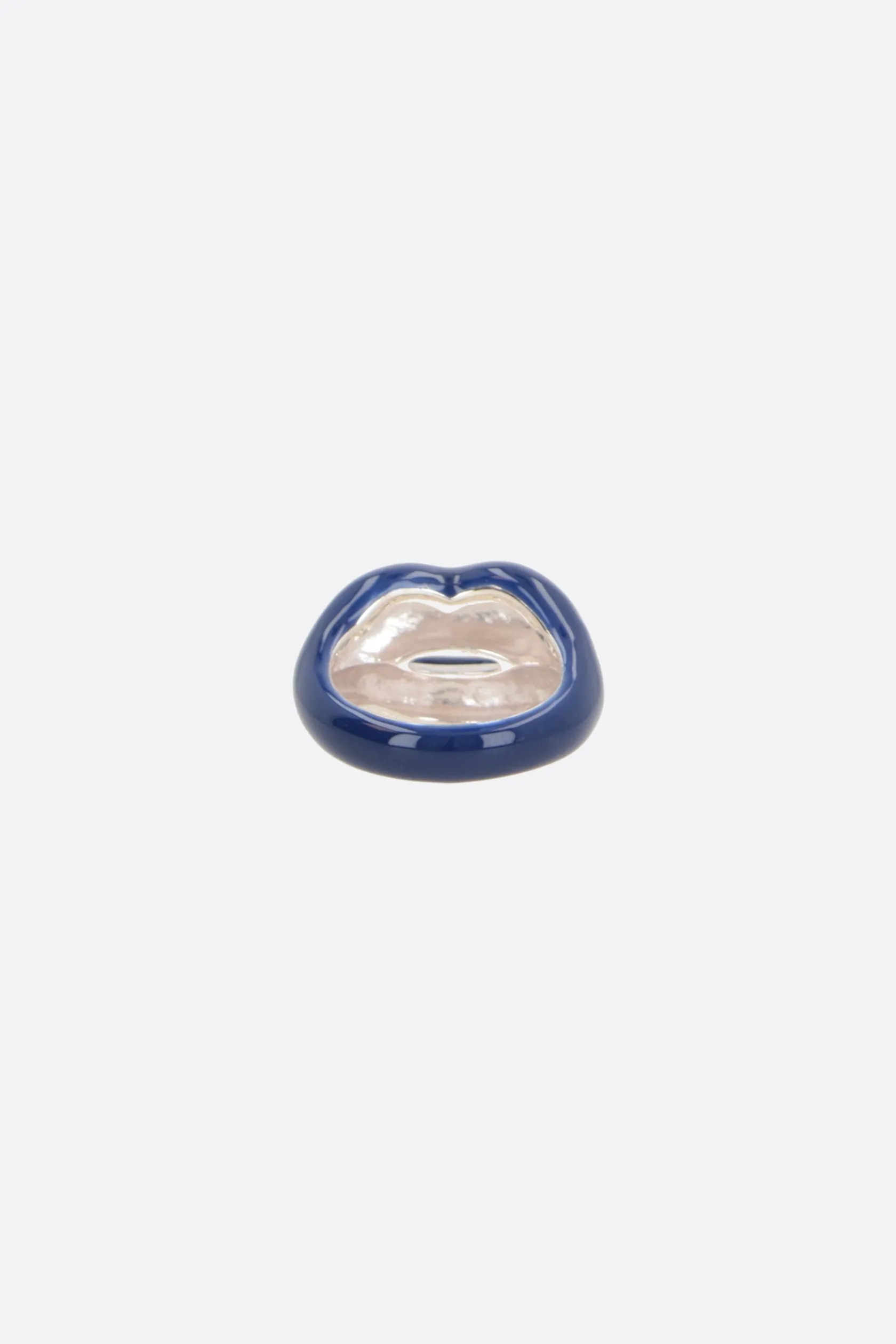 Gioielli>HOTLIPS BY SOLANGE anello Hotlips in argento smaltato Blu
