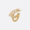 Gioielli>BIBI VAN DER VELDEN anello Mammoth Alligator Twist in oro 18k Multicolor