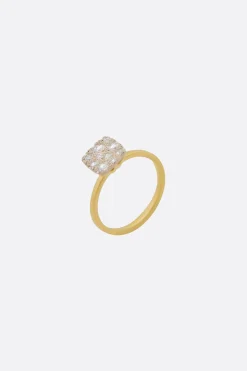 Gioielli>HUM anello Rosecut Diamond Pavé Oro