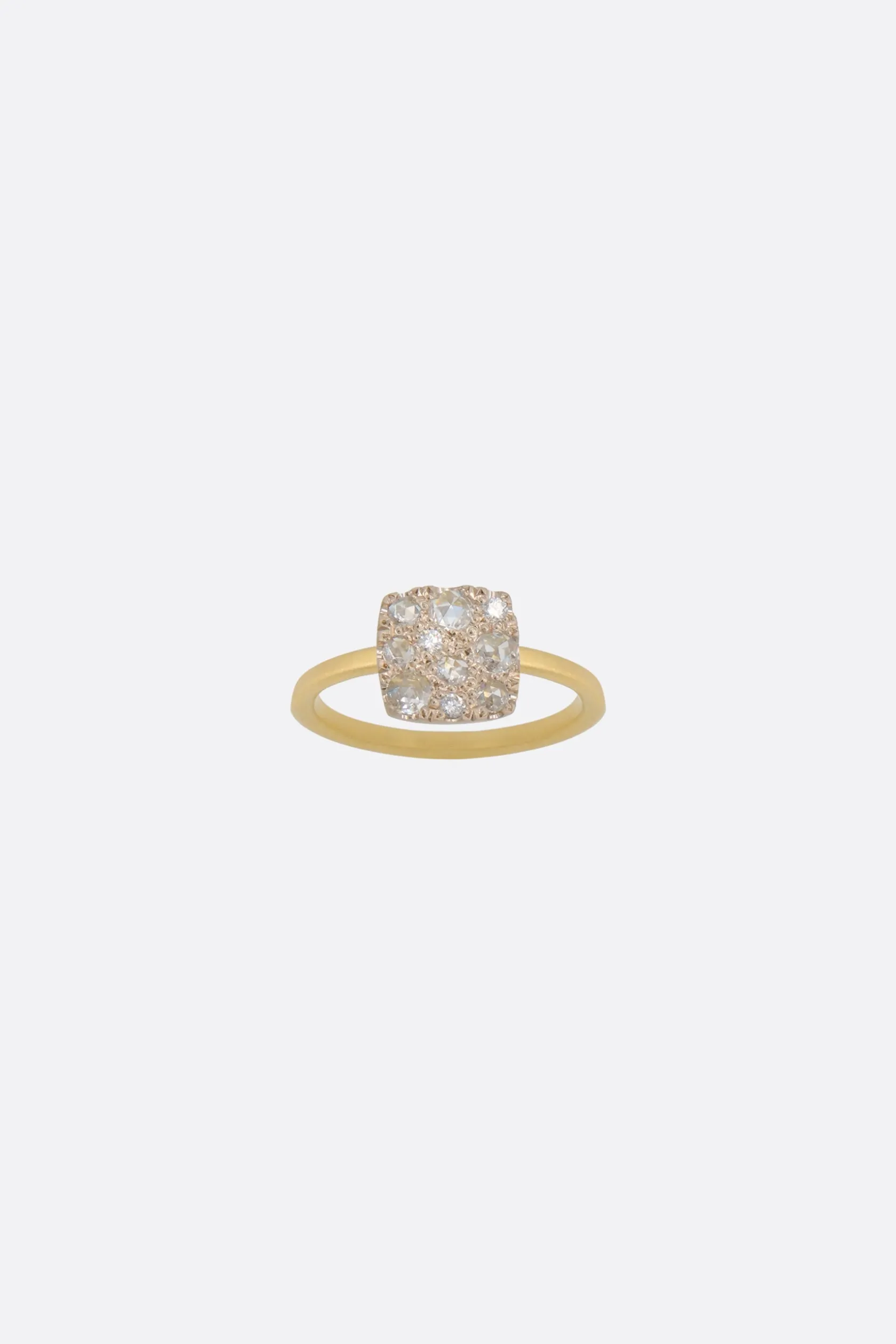 Gioielli>HUM anello Rosecut Diamond Pavé Oro