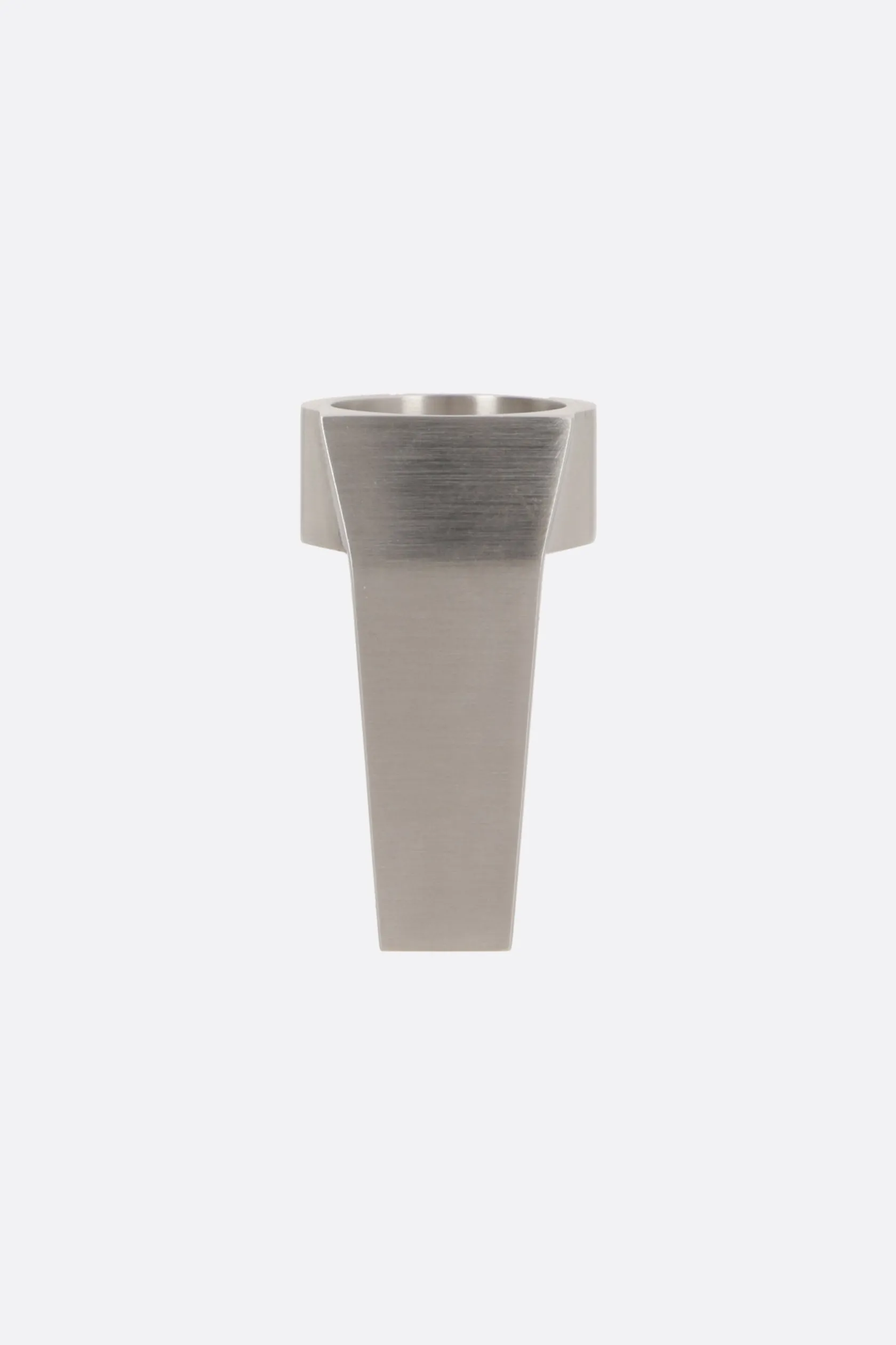 Gioielli>RICK OWENS anello Trunk in ottone Argento