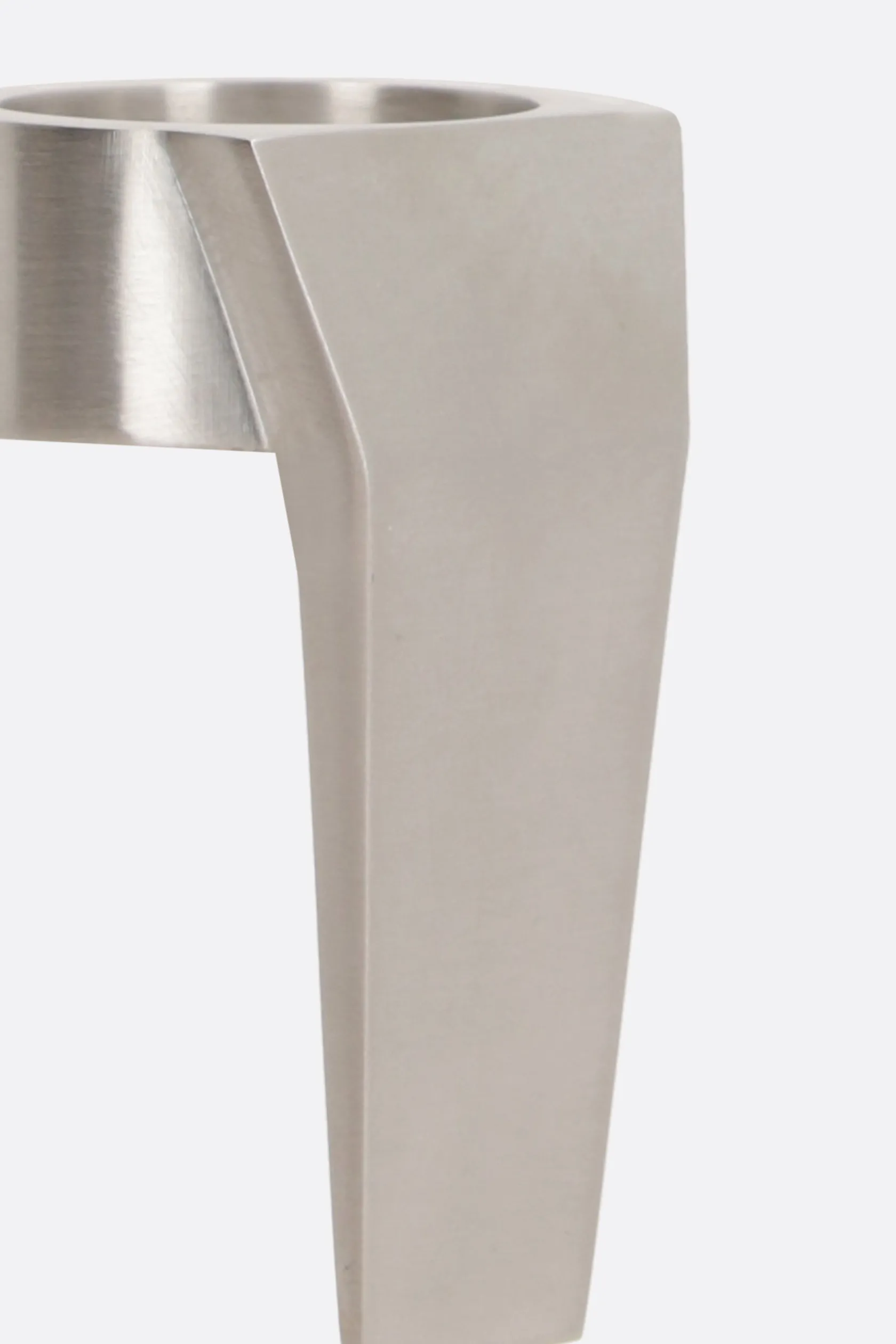 Gioielli>RICK OWENS anello Trunk in ottone Argento