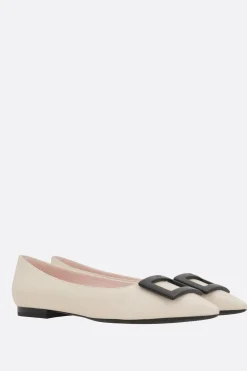 Scarpe Basse>ROGER VIVIER ballerina Gommettine in nappa Nero