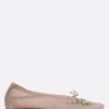 Scarpe Basse>SIMONE ROCHA ballerina in mesh con ricamo Rosa