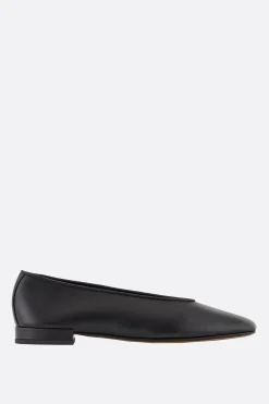 Scarpe Basse>GIORGIO ARMANI - 10 CORSO COMO ballerina in pelle liscia Nero