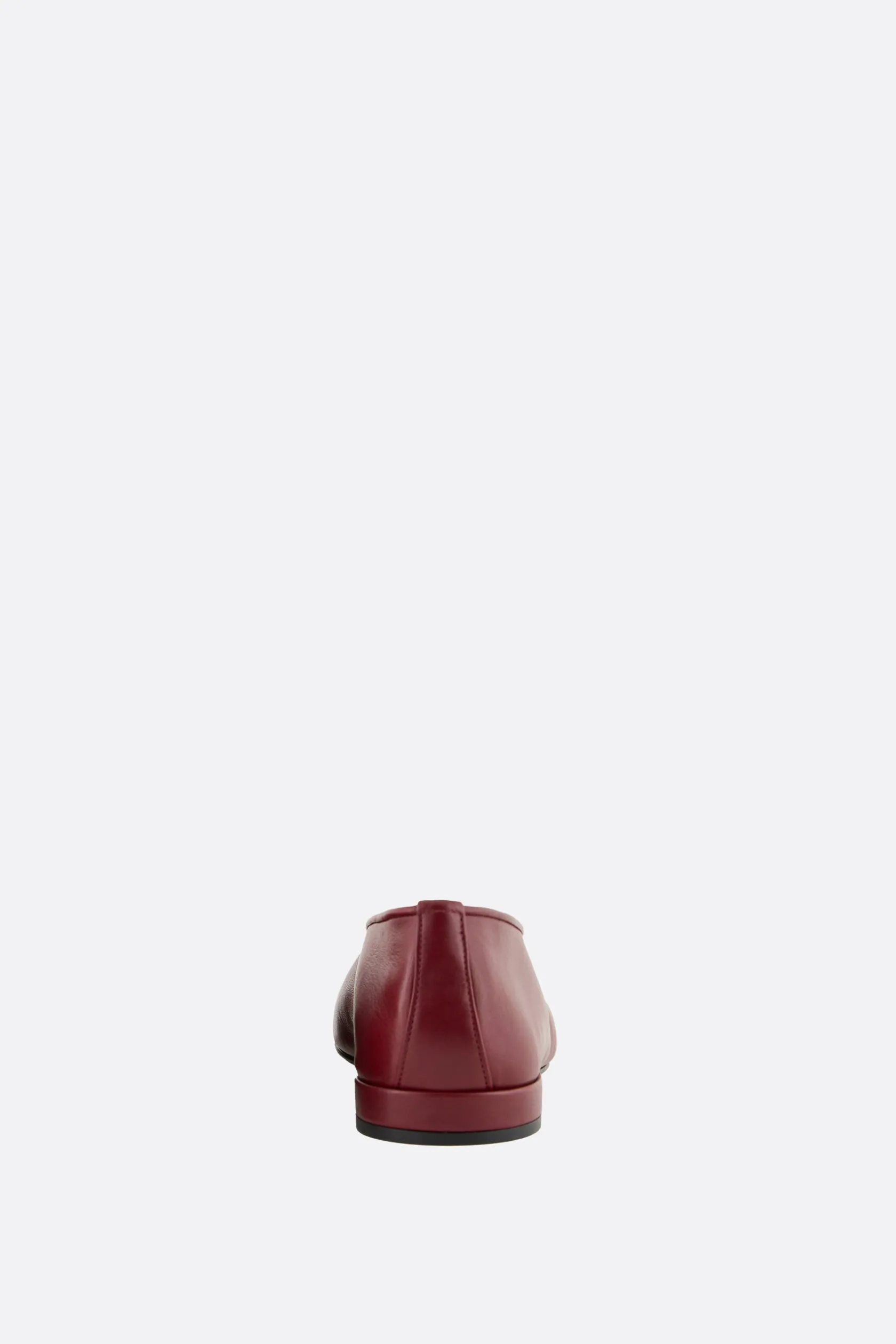 Scarpe Basse>GIORGIO ARMANI - 10 CORSO COMO ballerina in pelle liscia Rosso