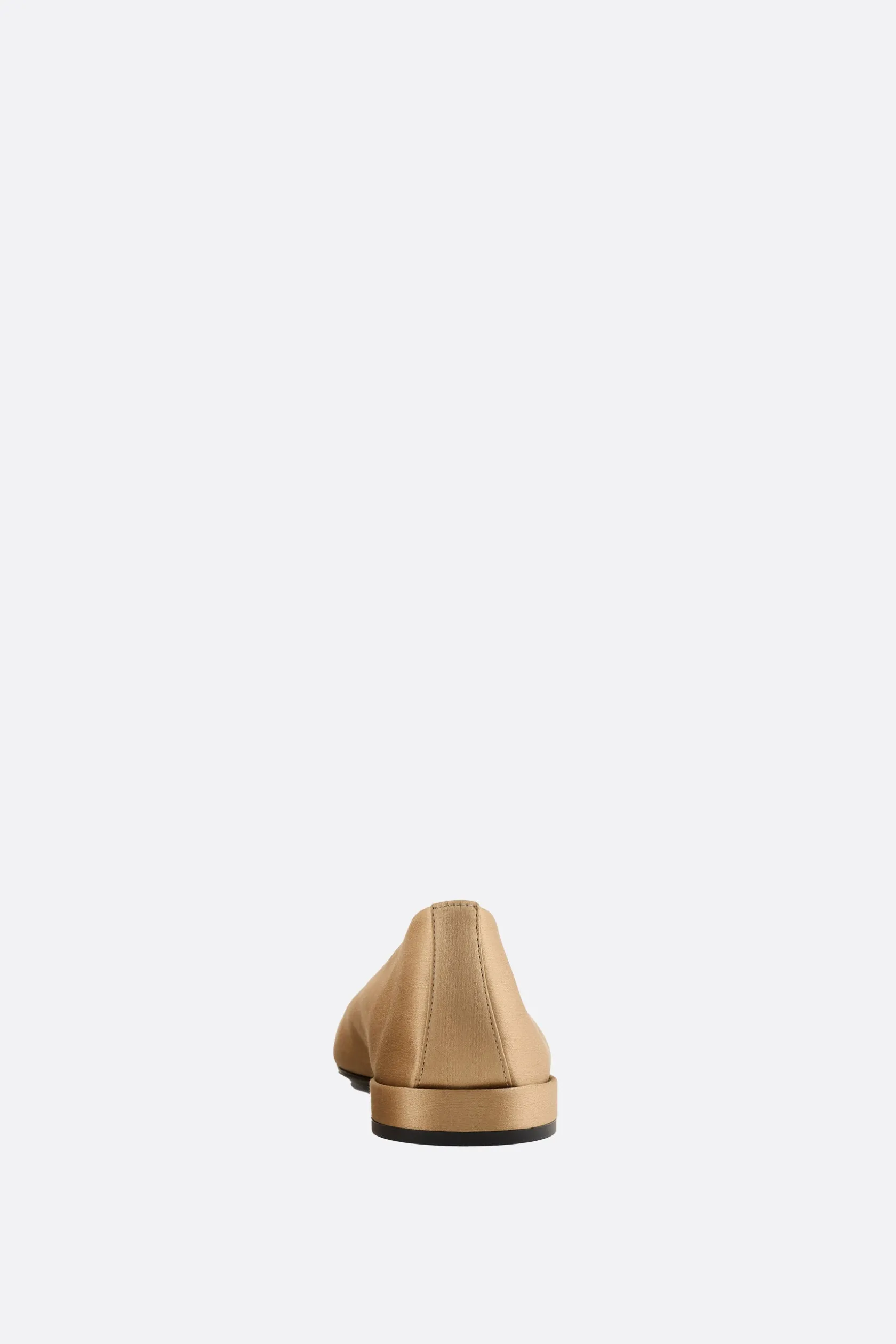 Scarpe Basse>GIORGIO ARMANI - 10 CORSO COMO ballerina in raso Marrone