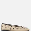 Scarpe Basse>GIORGIO ARMANI - 10 CORSO COMO ballerina in rete con strass Multicolor