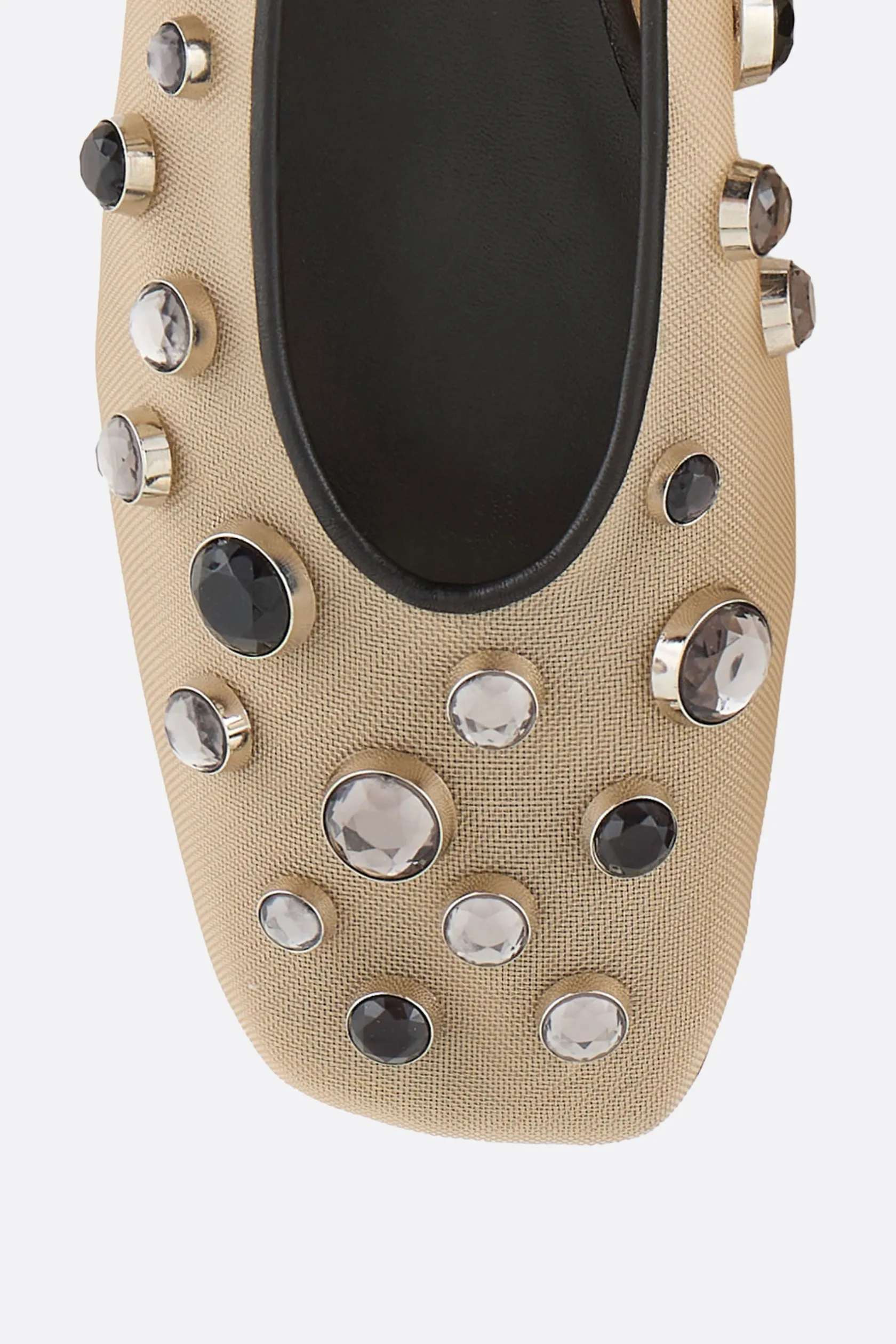 Scarpe Basse>GIORGIO ARMANI - 10 CORSO COMO ballerina in rete con strass Multicolor
