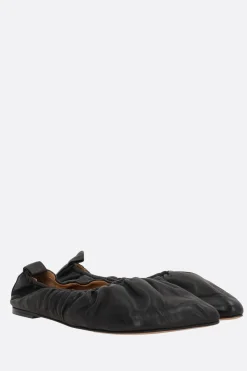 Scarpe Basse>NICCOLÒ PASQUALETTI ballerina Leana in nappa Nero