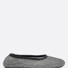 Scarpe Basse>ALOHAS ballerina Lorain in rete con strass Nero