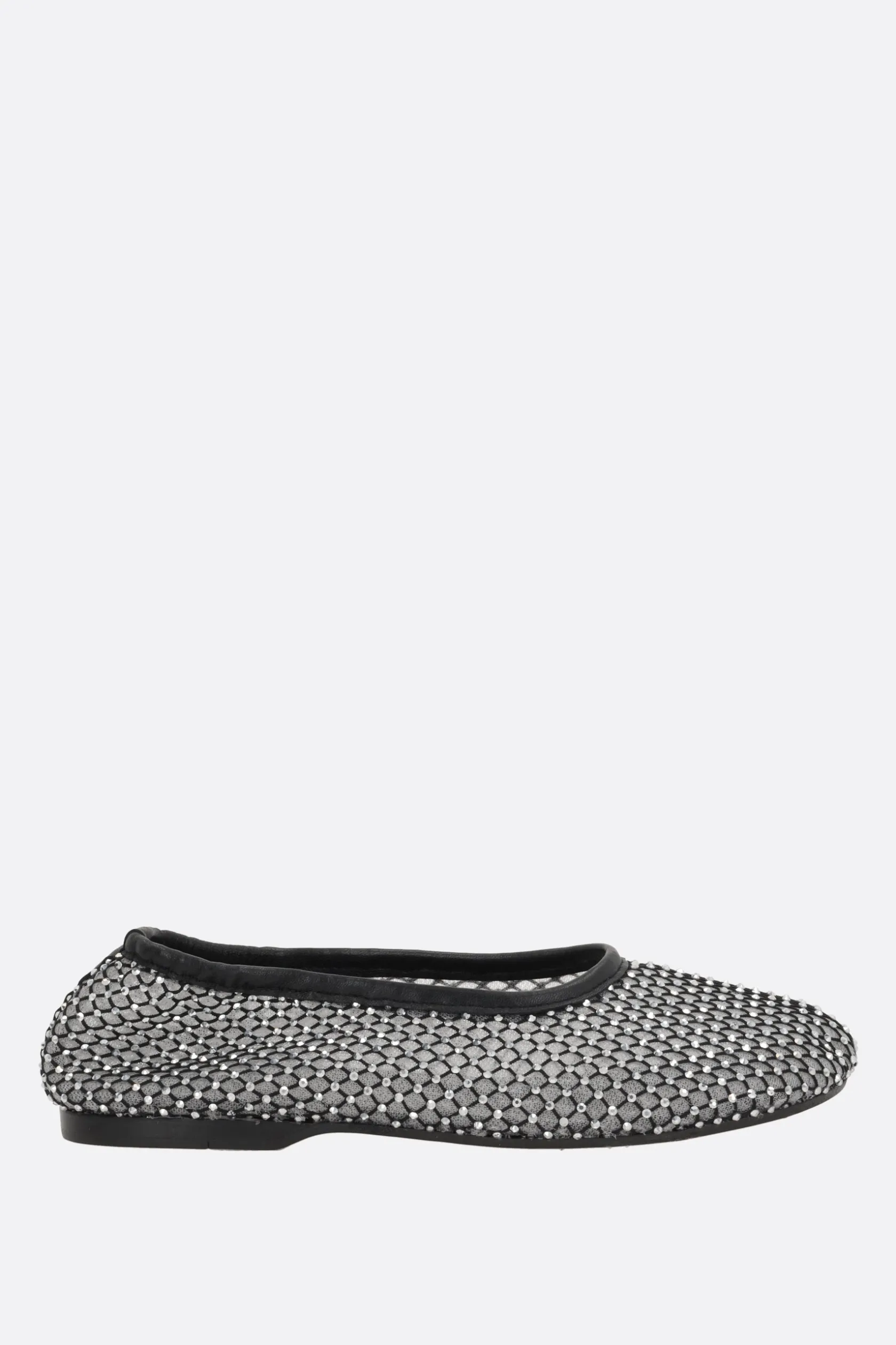 Scarpe Basse>ALOHAS ballerina Lorain in rete con strass Nero