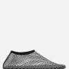 Scarpe Basse>CHRISTOPHER ESBER ballerina Minette in rete con cristalli Nero