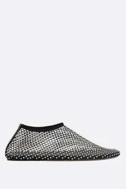 Scarpe Basse>CHRISTOPHER ESBER ballerina Minette in rete con cristalli Nero