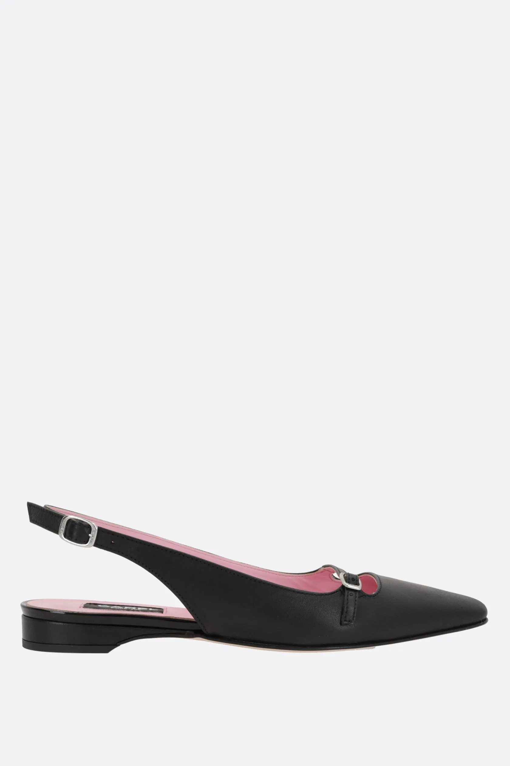 Décolletés E Slingbacks>CAREL PARIS ballerina Ninon in pelle liscia Nero