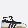 Scarpe Basse>ADIDAS ballerina Taekwondo Mei in pelle liscia Bianco