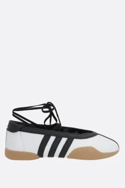 Scarpe Basse>ADIDAS ballerina Taekwondo Mei in pelle liscia Bianco