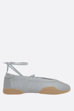 Scarpe Basse>ADIDAS ballerina Taekwondo Mei in pelle laminata Argento