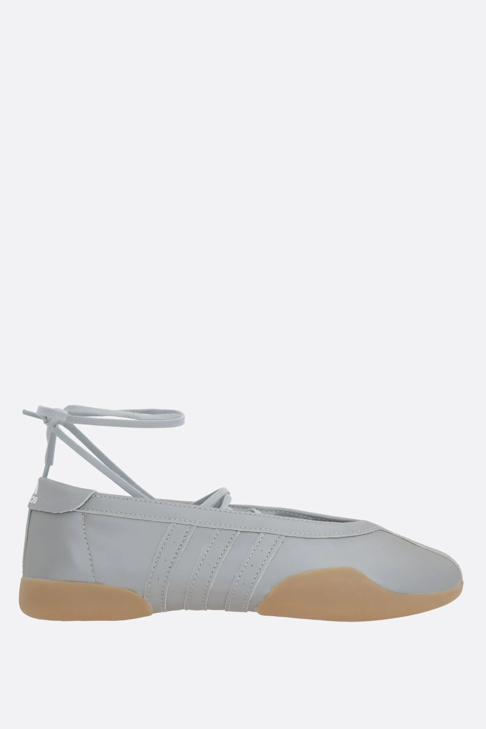 Scarpe Basse>ADIDAS ballerina Taekwondo Mei in pelle laminata Argento