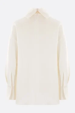 Topwear>ALBERTO BIANI blusa in cady stretch Neutro