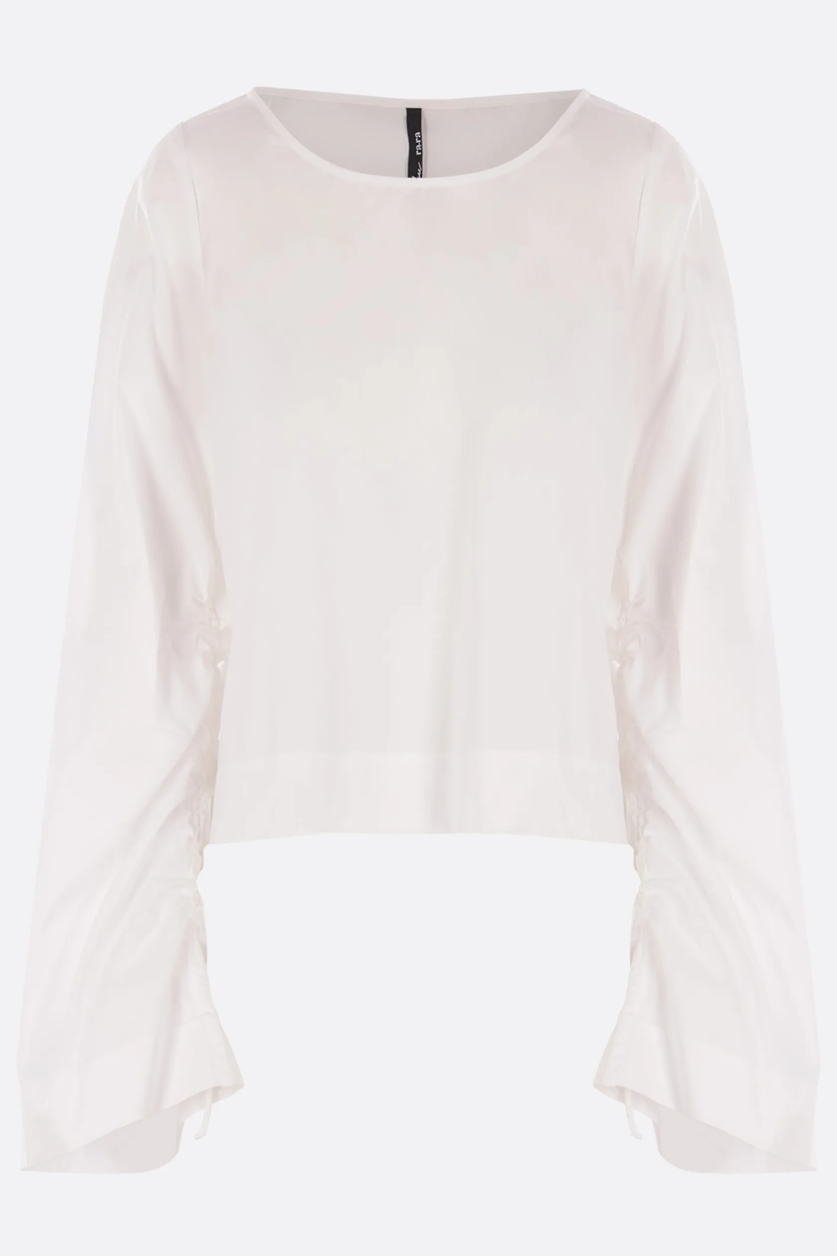 Topwear>MARIA CALDERARA blusa in popeline Bianco