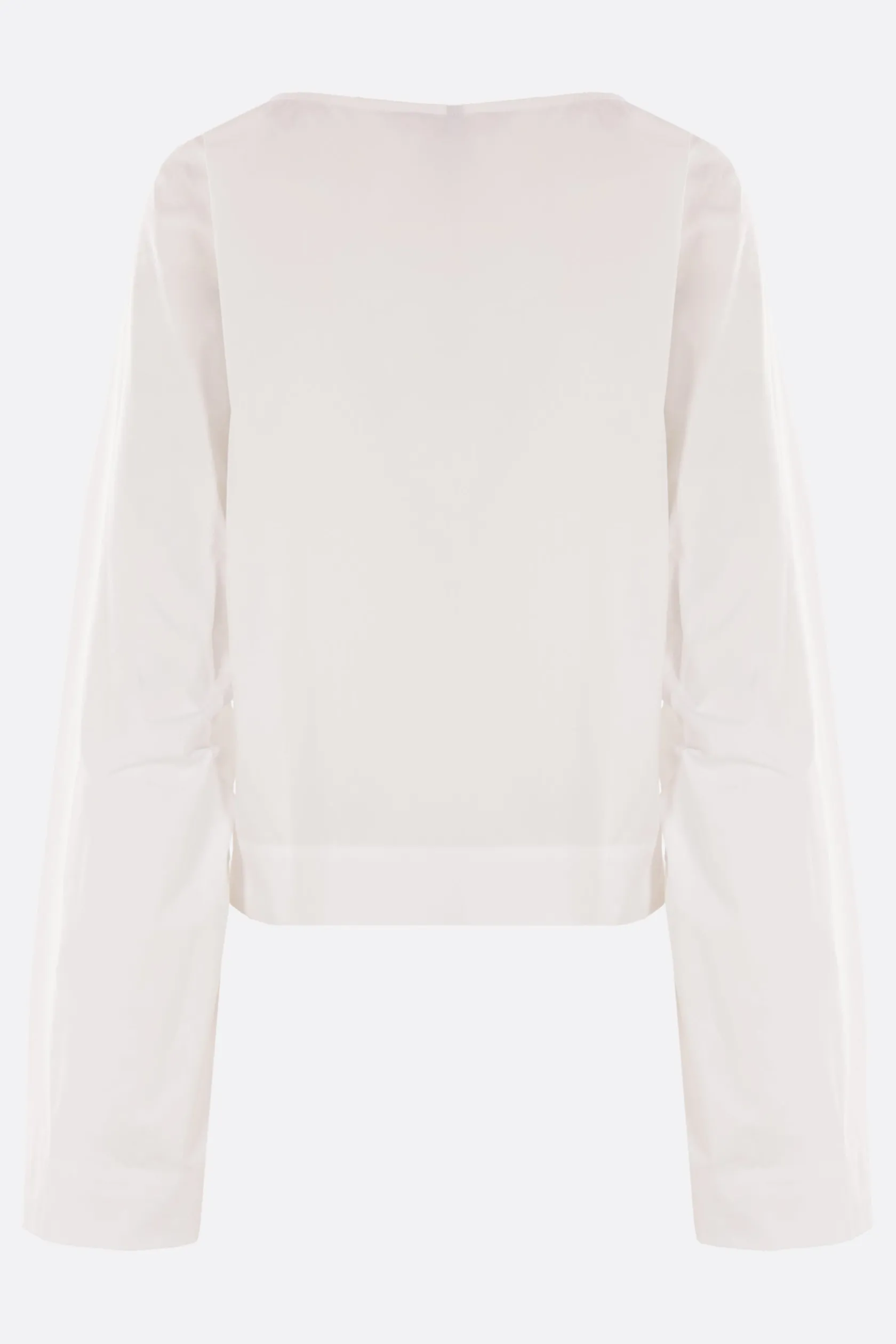 Topwear>MARIA CALDERARA blusa in popeline Bianco