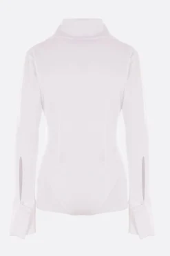 Topwear>DURAN LANTINK body in piqué di cotone Bianco