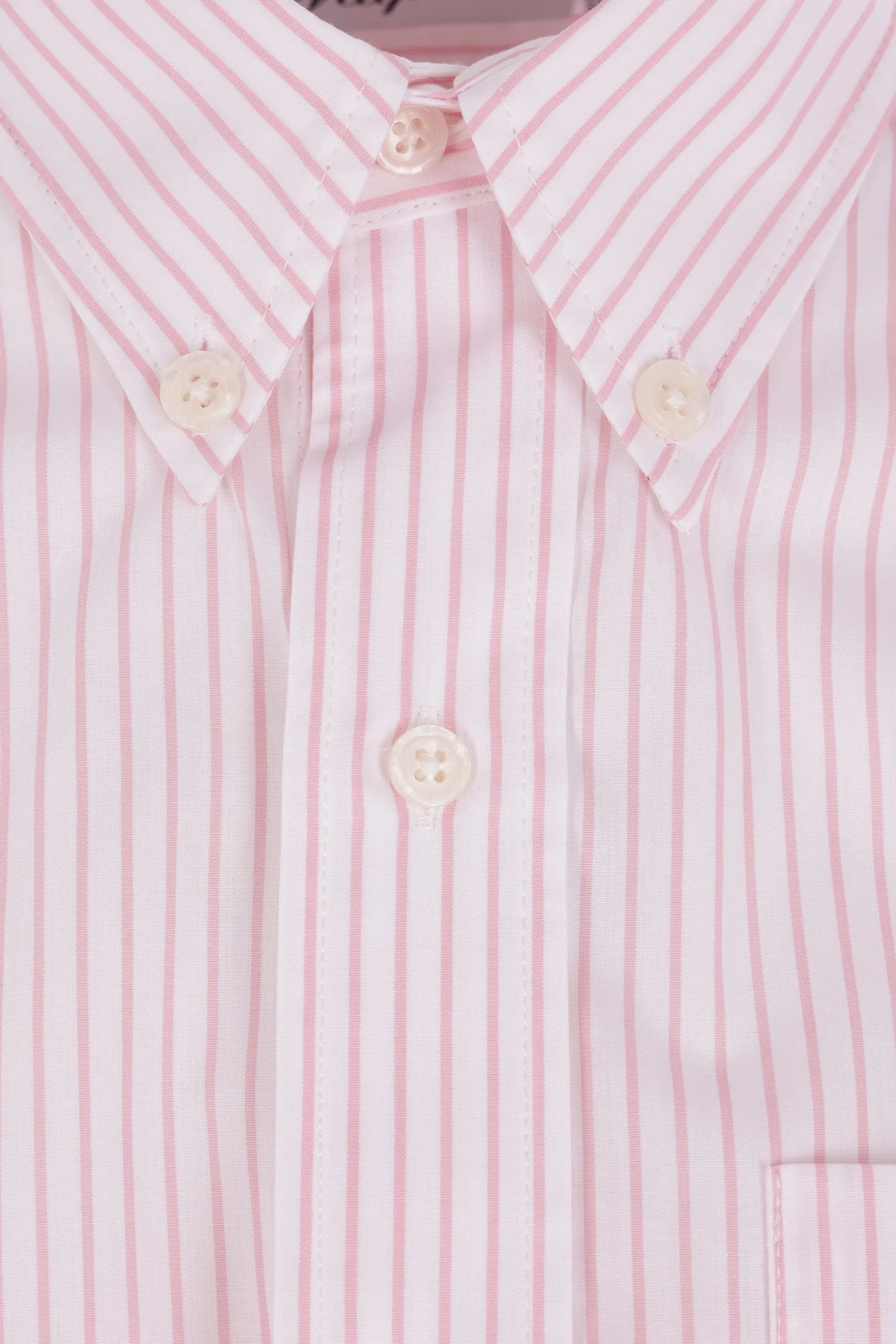 Topwear>VAQUERA body in popeline di cotone a righe Rosa