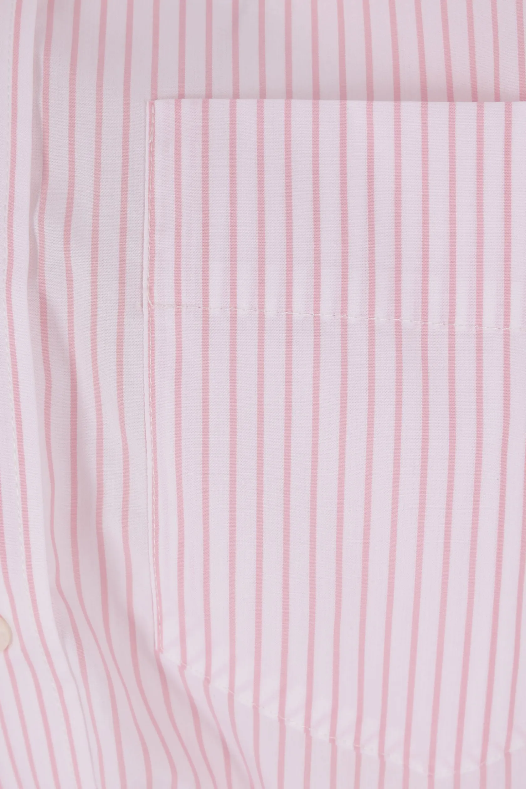 Topwear>VAQUERA body in popeline di cotone a righe Rosa